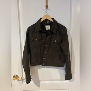 Levi Dark Green Truckers Jacket